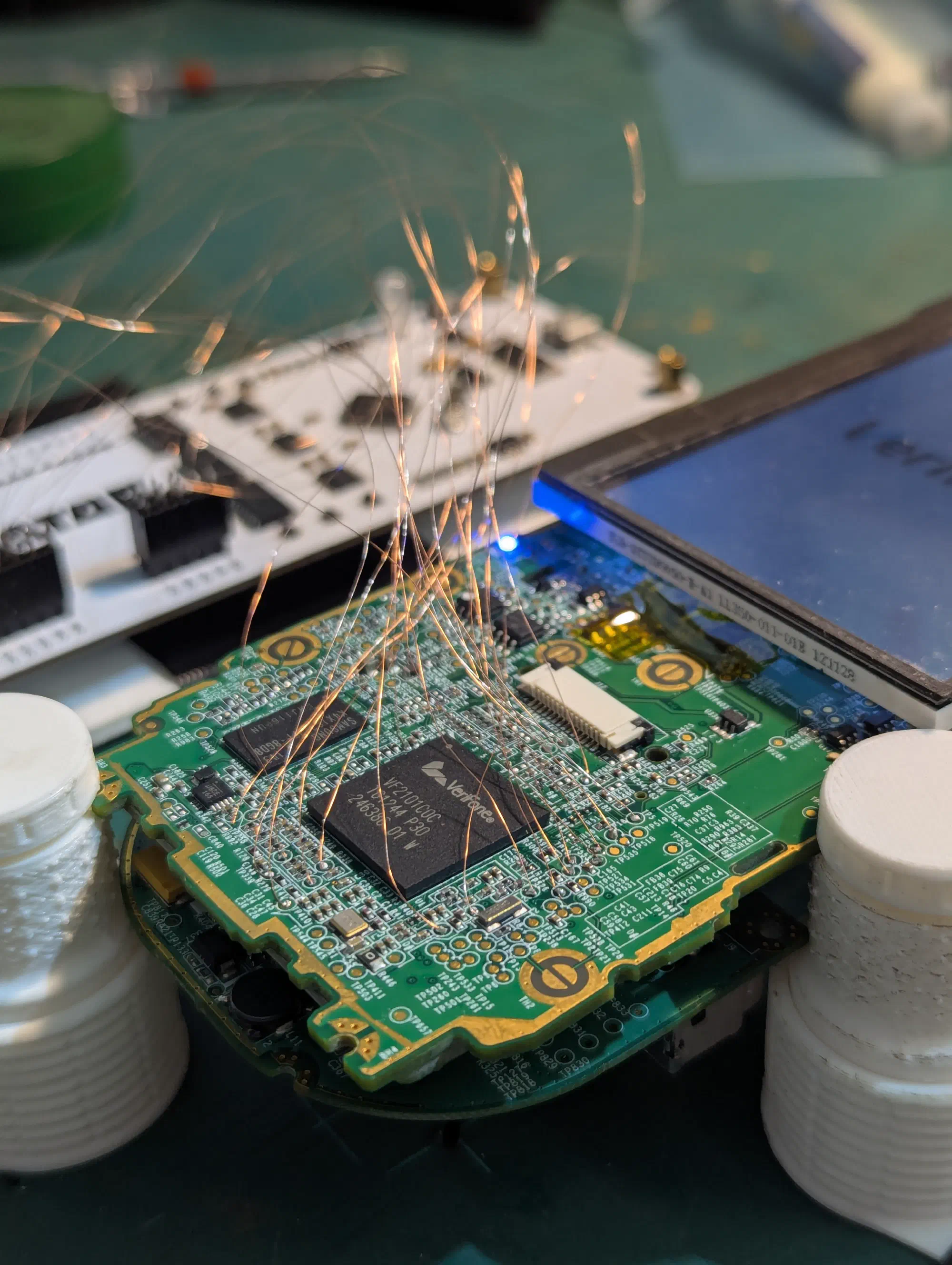 Searching debug interfaces on a payment terminal
