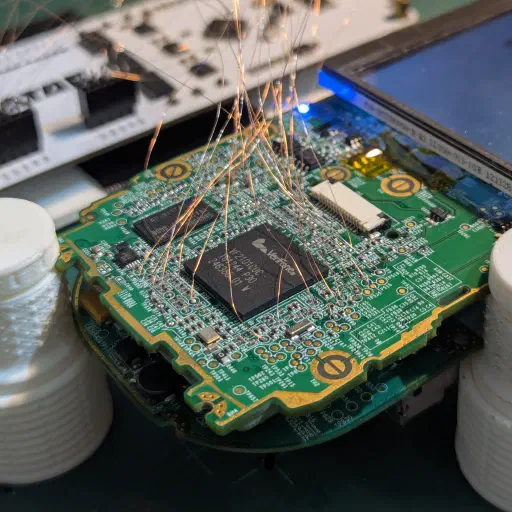 Searching debug interfaces on a payment terminal