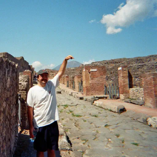 Me, in Pompeii